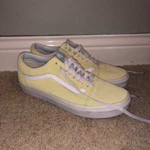 Light yellow vans